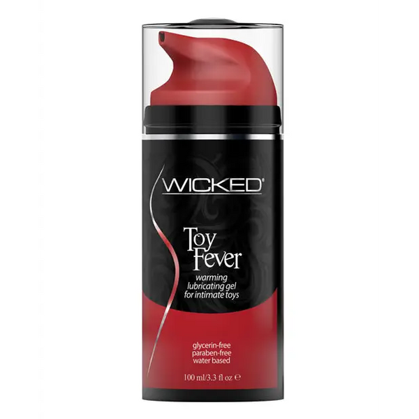 Wicked Sensual Care Toy Fever Water Based Warming Lubricant - 3.3 oz - Lubricants