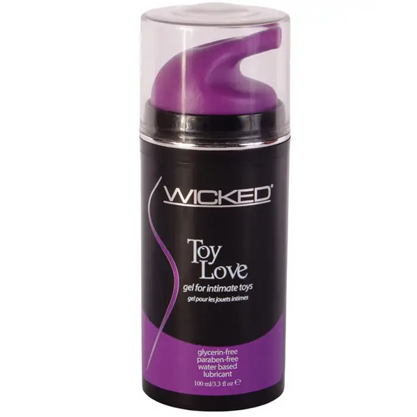 Wicked Sensual Care Toy Love Water Based Gel - 3.3 oz - Lubricants