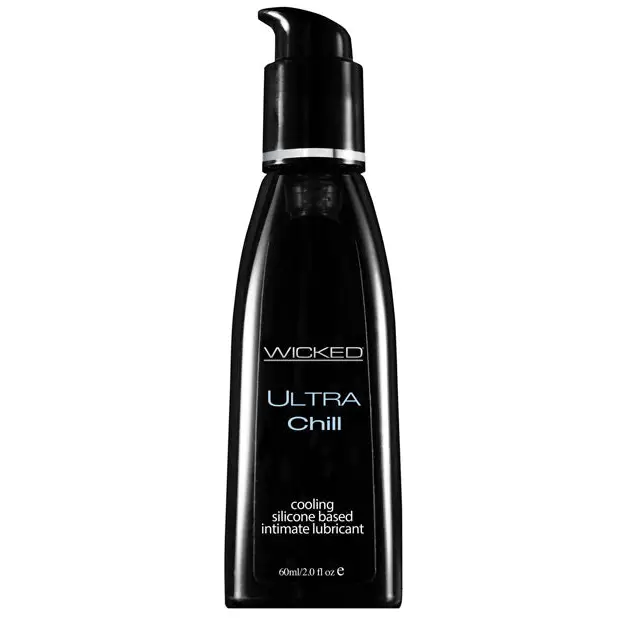 Wicked Sensual Care Ultra Chill Cooling Sensation Silicone Based Lubricant - 2 oz - Lubricants