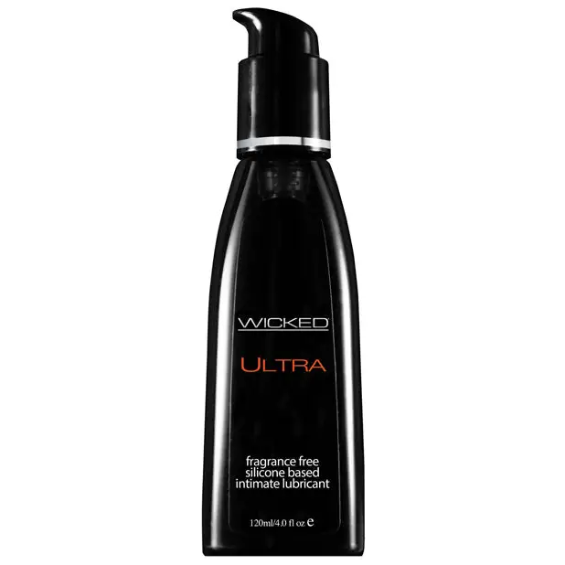 Wicked Sensual Care Ultra Silicone Based Lubricant - 4 oz Fragrance Free - Lubricants