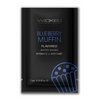Wicked Sensual Care Water Based Lubricant, .1 oz Blueberry Muffin