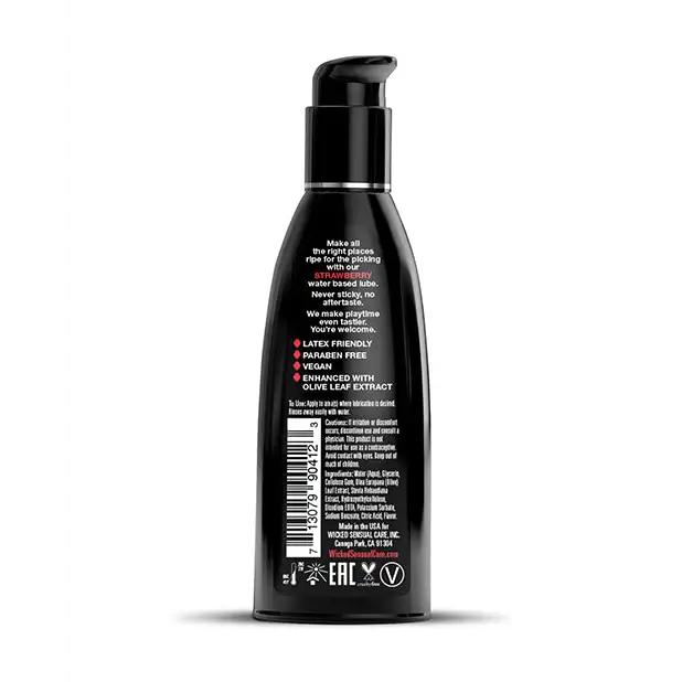 Wicked Sensual Care Water Based Lubricant, 2 oz Strawberry