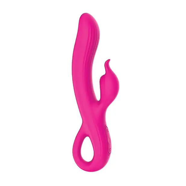 Wild Pop Vibe Lola Rabbit Dual Vibrator - Pink - Vibrators