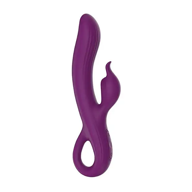 Wild Pop Vibe Lola Rabbit Dual Vibrator - Purple - Vibrators