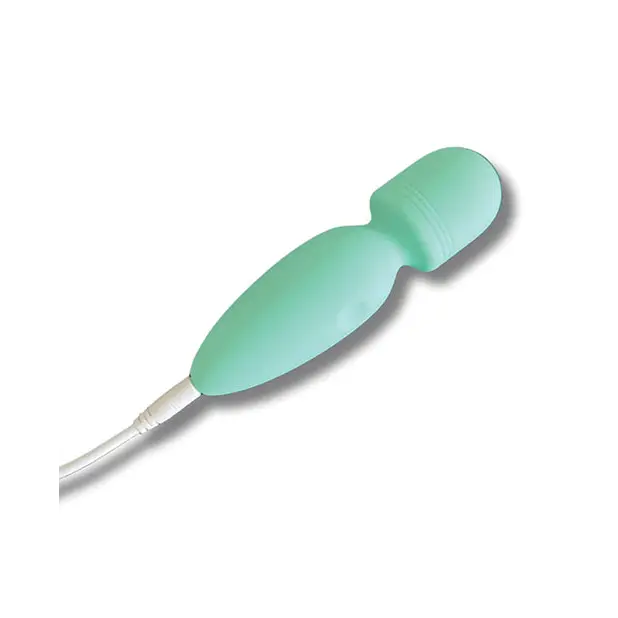 Wild Pop Vibe Mini Wand - Aqua - Massage Products
