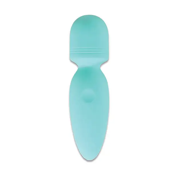 Wild Pop Vibe Mini Wand - Aqua - Massage Products