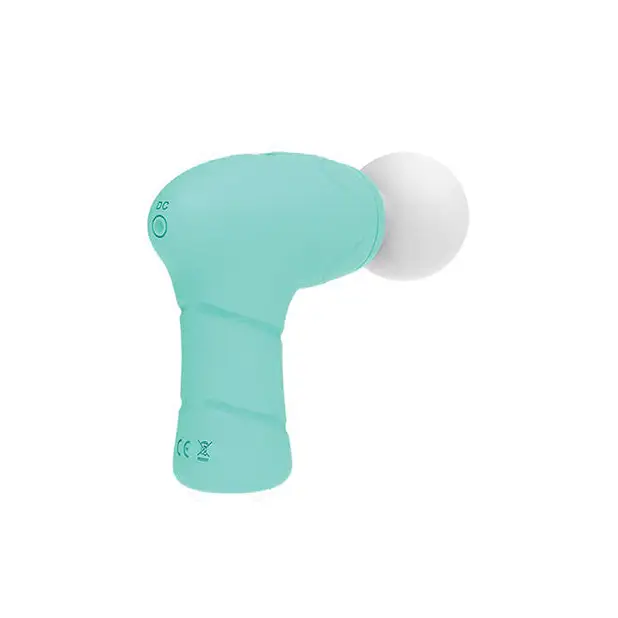 Wild Pop Vibe Pocket Purr Mini Massager - Aqua - Massage Products