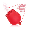 Wild Rose Tongue Vibrator - Red