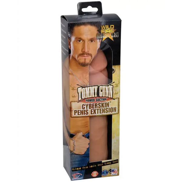 Wildfire Celebrity Series Tommy Gunn CyberSkin Penis Extension - Penis Enhancement