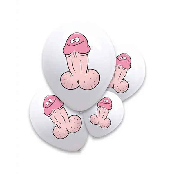 Willy Pecker Balloons - Bachelorette & Party Supplies
