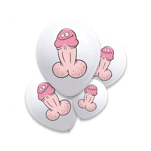 Willy Pecker Balloons - Bachelorette & Party Supplies