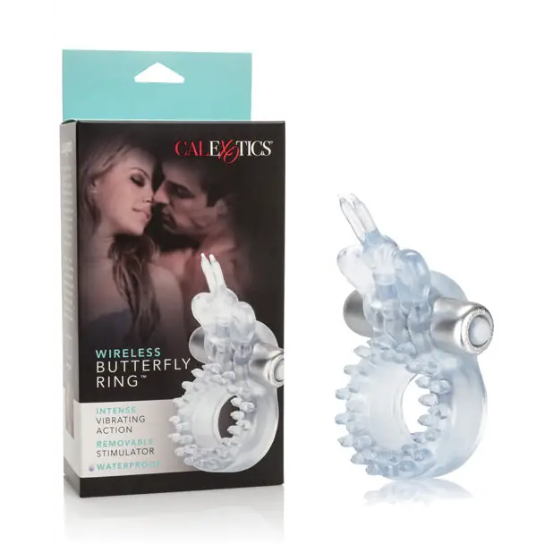 Wireless Butterfly Ring - Clear - Stimulators