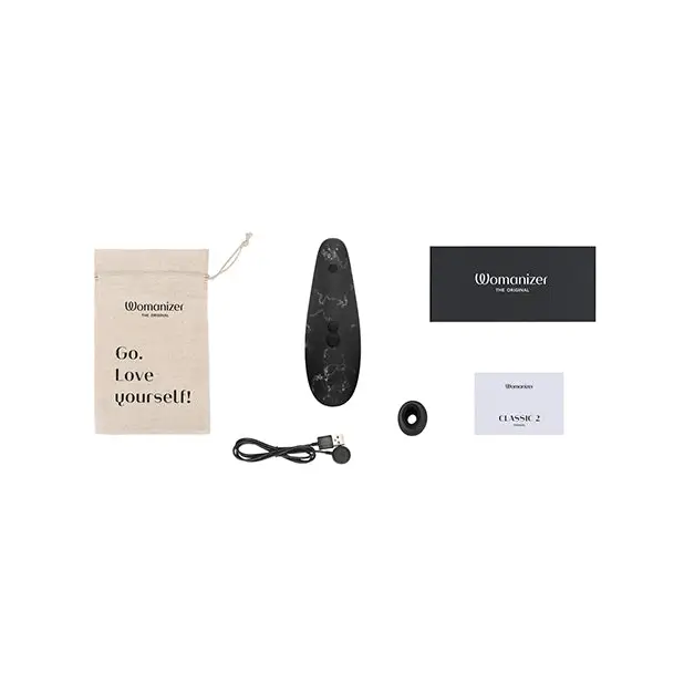 Womanizer Classic 2 Marilyn Monroe Special Edition - Black Marble - Stimulators