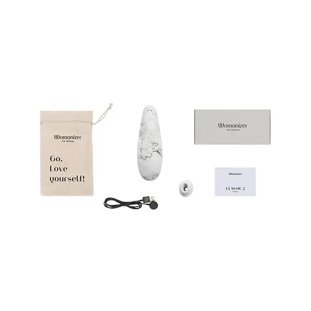 Womanizer Classic 2 Marilyn Monroe Special Edition - White Marble - Stimulators