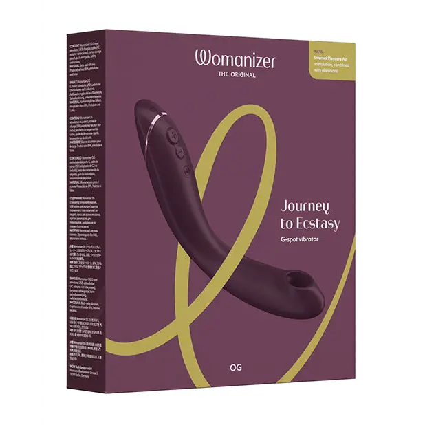 Womanizer OG Long-Handle - Aubergine - Vibrators