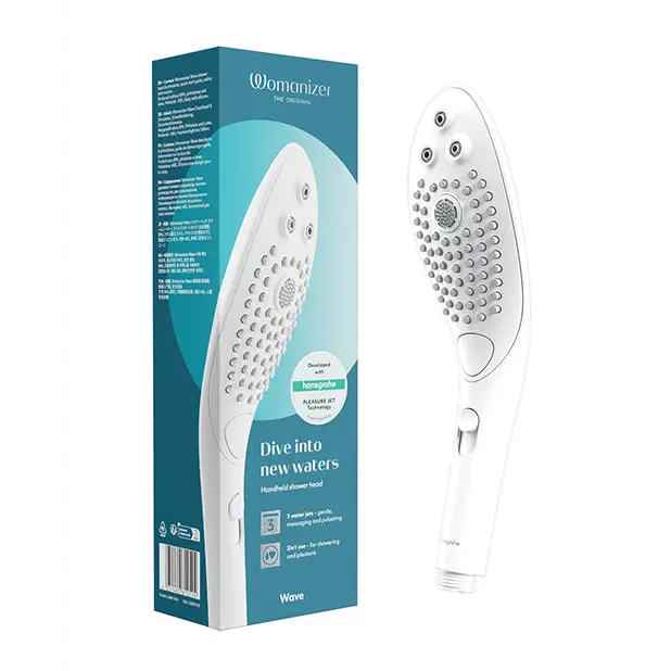 Womanizer Wave Shower Head, White