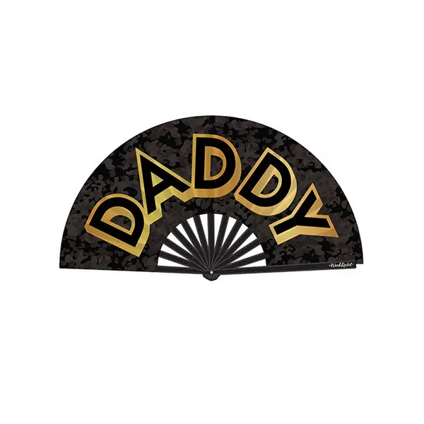 Wood Rocket Daddy Fan - Black/Gold - Novelties