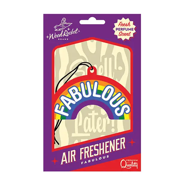 Wood Rocket Fabulous Air Freshener - Perfume