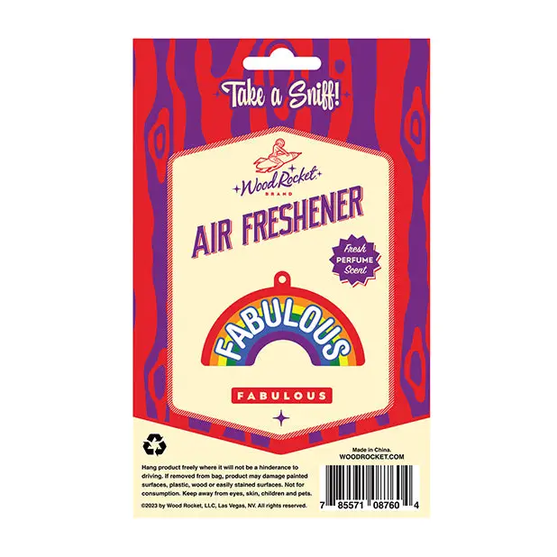 Wood Rocket Fabulous Air Freshener - Perfume