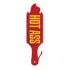 Wood Rocket Hot Ass Paddle - Multi-Color - Bondage Blindfolds & Restraints