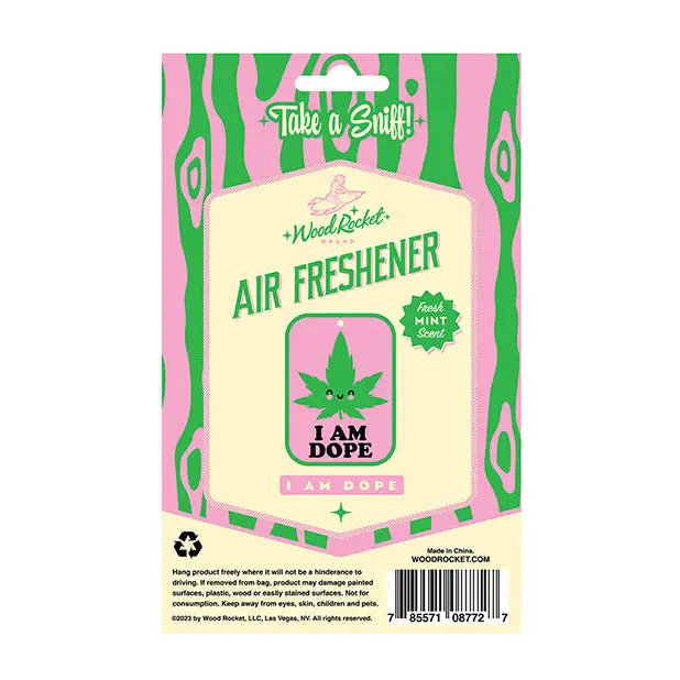 Wood Rocket I am Dope Air Freshener - Mint