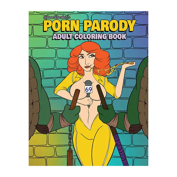 Wood Rocket Porn Parody Adult Coloring Book