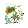 Wood Rocket The Dopest Place in the Whole Weed World Adult Storybook