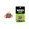 Wood Rocket Weed High AF Pin, Multi Color