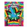 Wood Rocket Who Smokes Weed Adult Coloring Book