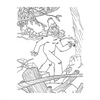 Wood Rocket Who Smokes Weed Adult Coloring Book