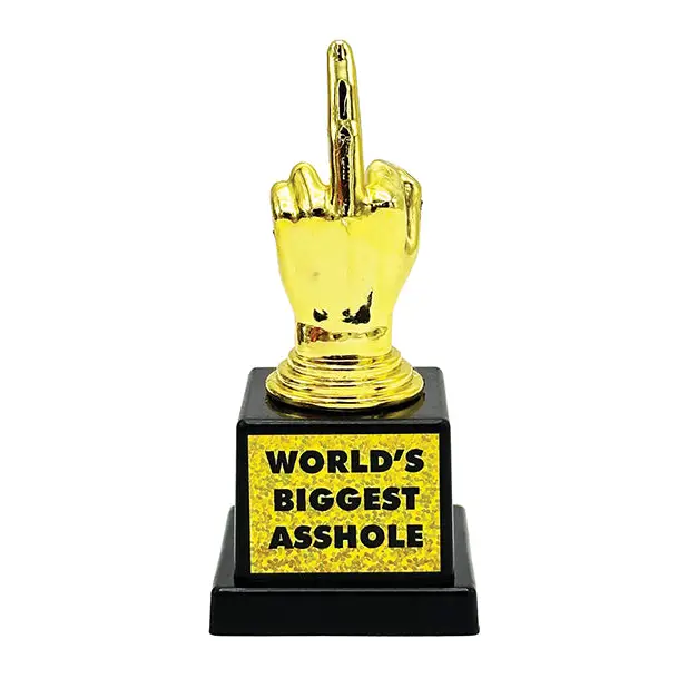 World's Biggest Asshole Trophy