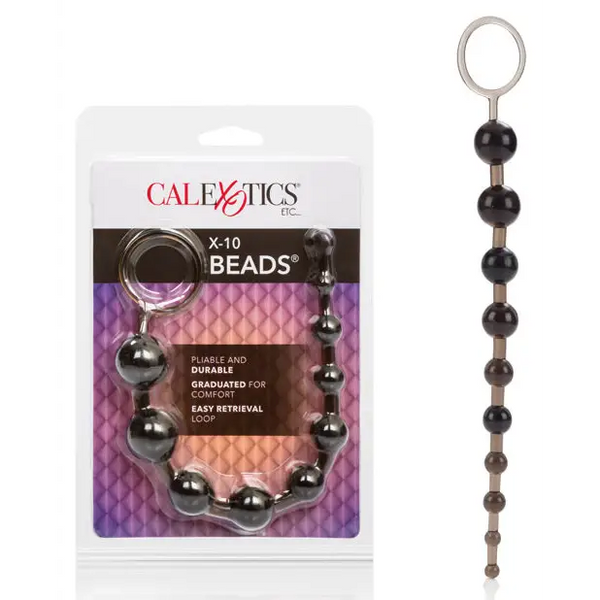 X-10 Beads - Black - Anal Products