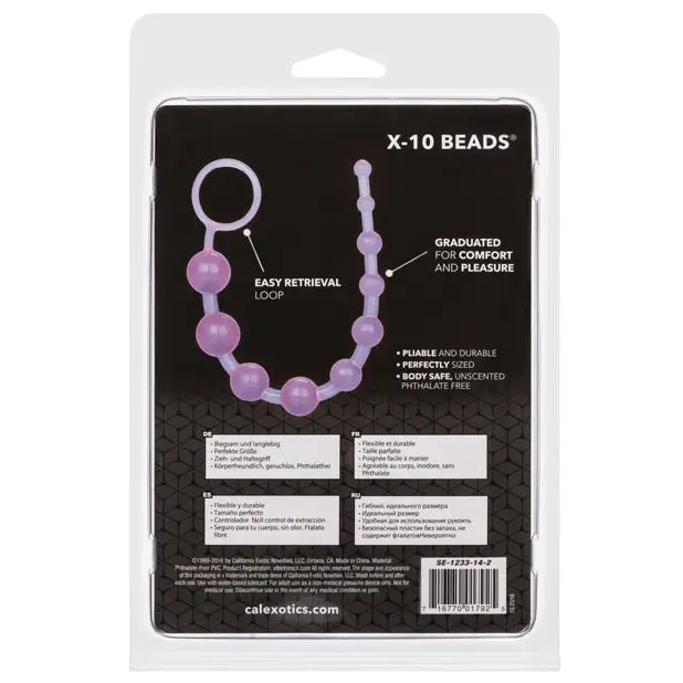 X-10 Beads - Purple - Anal Products