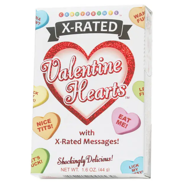 X-Rated Valentine Candy - 1.6 oz Box - Holiday