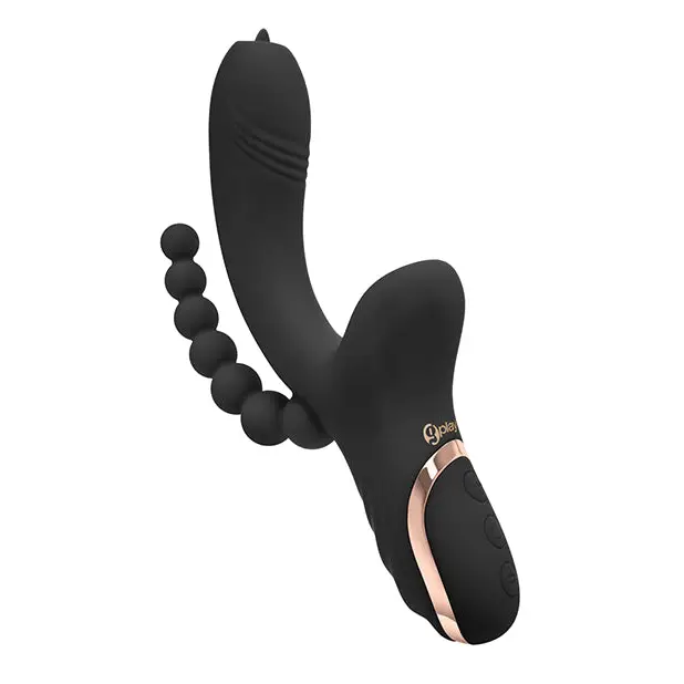 XGen Bodywand G-Play Triple Stimulation Squirt Trainer - Black