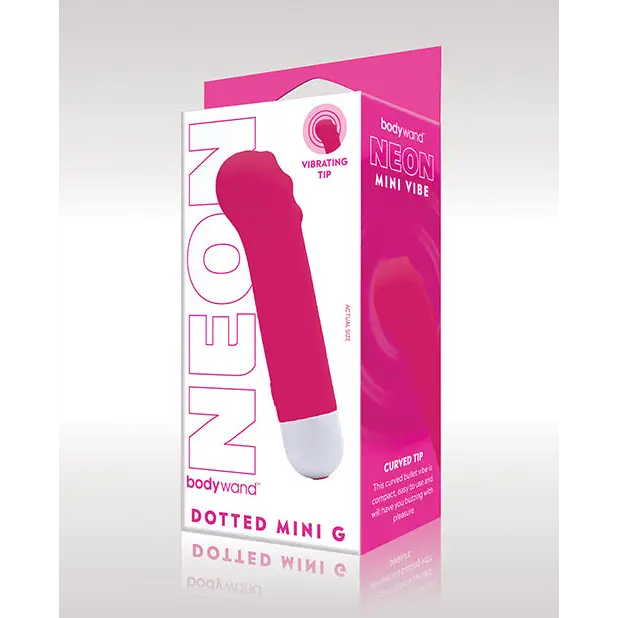 XGen Bodywand Neon Mini Dotted G Vibe - Neon Pink