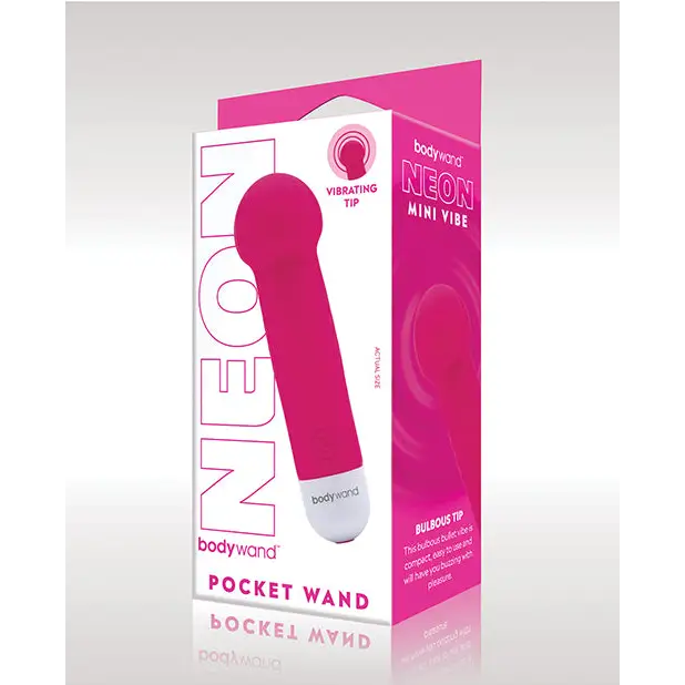 XGen Bodywand Neon Mini Pocket Wand - Neon Pink