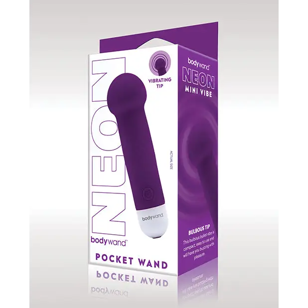XGen Bodywand Neon Mini Pocket Wand - Neon Purple