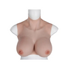 XX-DREAMSTOYS Ultra Realistic E Cup Breast Form Large - Ivory - Transgender Products