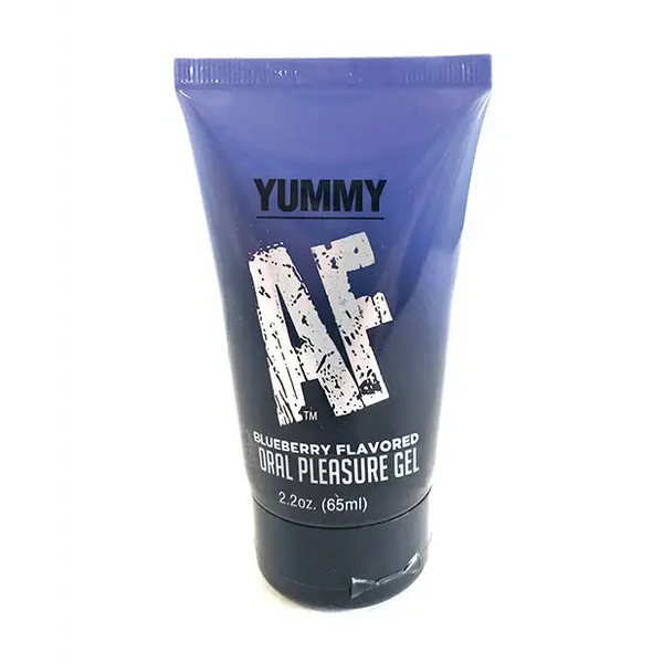 Yummy AF Oral Pleasure Gel - 2.2 oz Blueberry