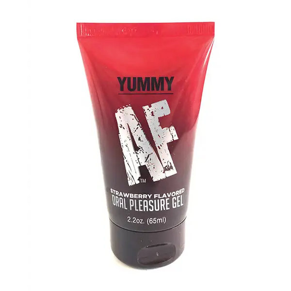 Yummy AF Oral Pleasure Gel - 2.2 oz Strawberry