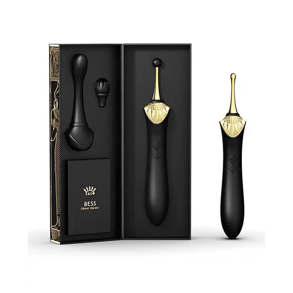 ZALO Bess Clitoral Vibrator - Obsidian Black - Stimulators