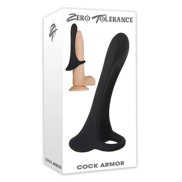 Zero Tolerance Cock Armor, Black