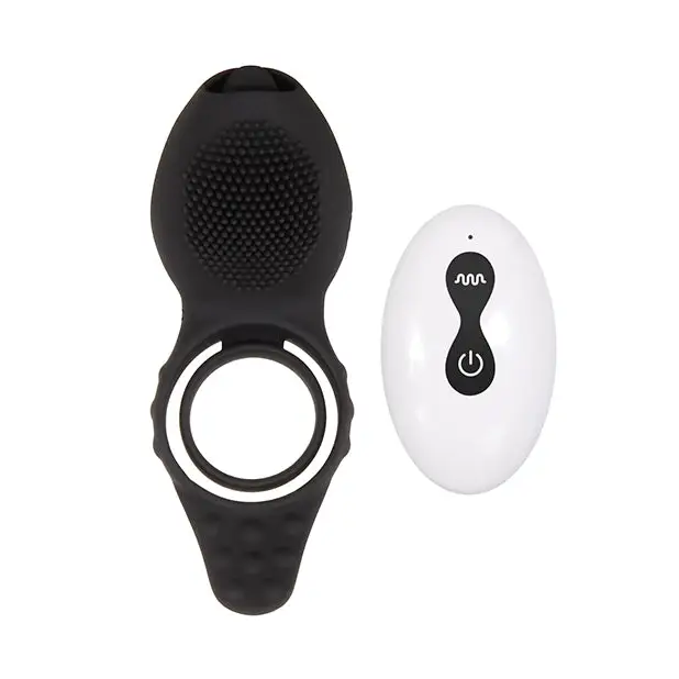 Zero Tolerance Mr. Flicker Vibrating Cock Ring, Black