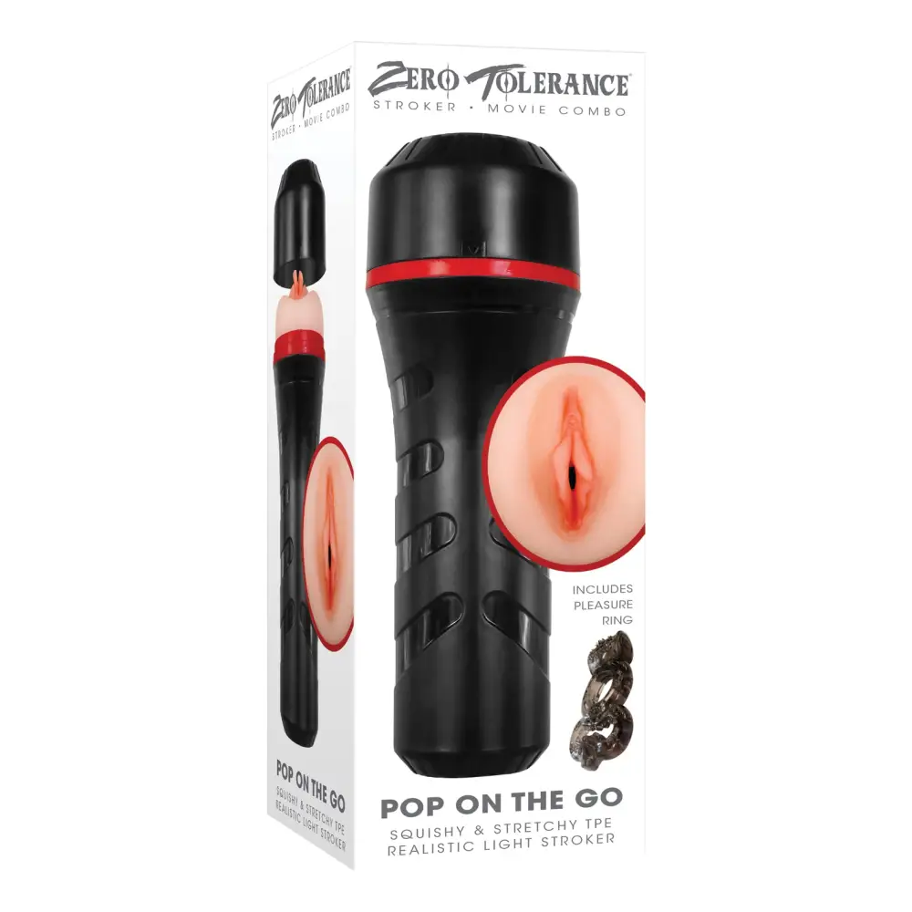 Zero Tolerance Pop On the Go Stroker, Light