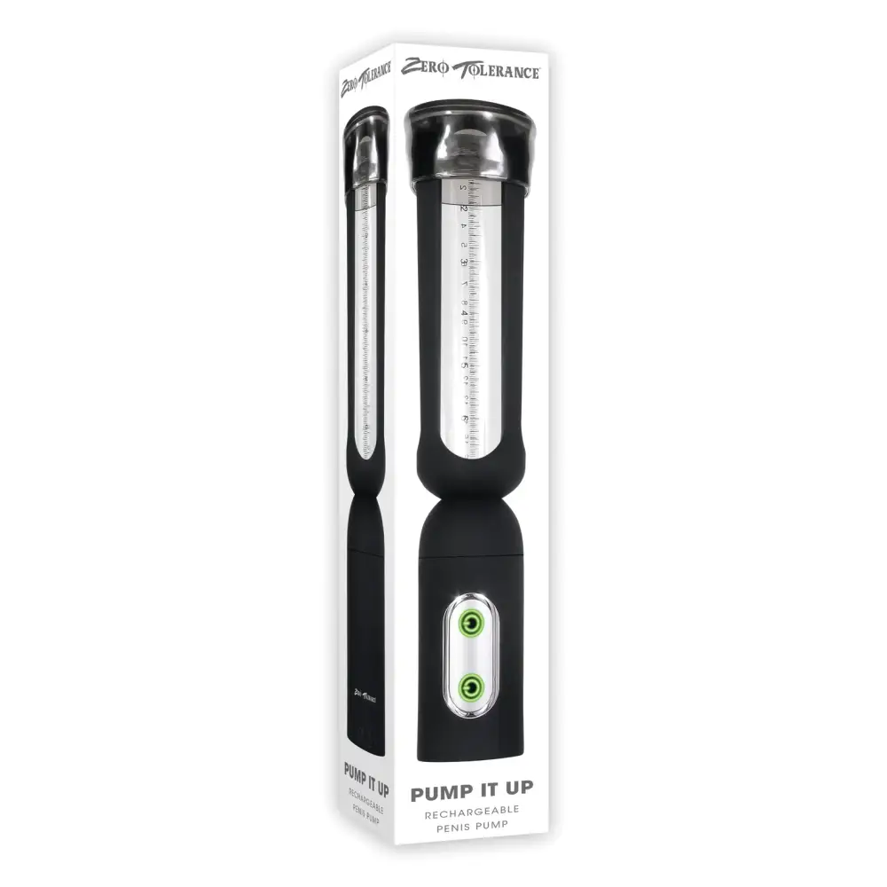 Zero Tolerance Pump It Up Suction Penis Pump, Black