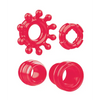 Zero Tolerance Ring the Alarm Cock Ring, Red