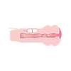 Zero Tolerance Shell Shock Rechargeable Vibrating Stroker, Black/Flesh