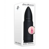 Zero Tolerance Shell Shock Rechargeable Vibrating Stroker, Black/Flesh