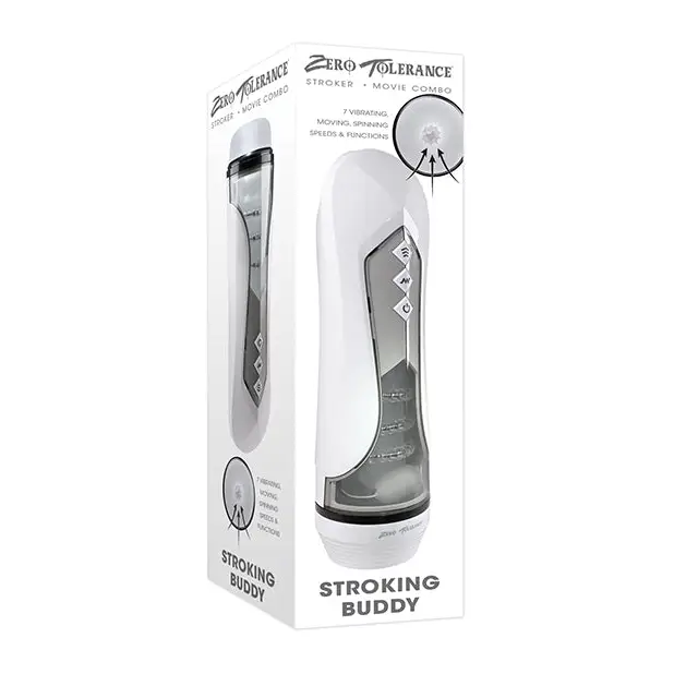 Zero Tolerance Stroking Buddy - White